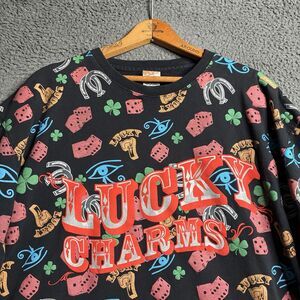 Vintage Y2K Johnny Blaze AOP Monogram Graphic T-Shirt Size XL 2000s Streetwear